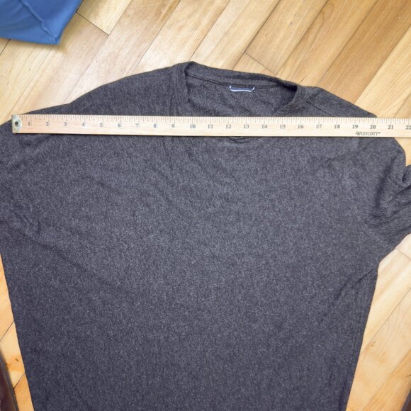 KIT AND‎ ACE Wave Viscose Cashmere Stretch Minimalist Grey Long Sleeve Dress M - Picture 11 of 13